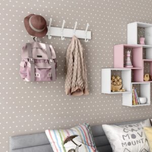 Cabideiro de Madeira Simples Com 3 Ganchos - Prat-K - Imagem 2