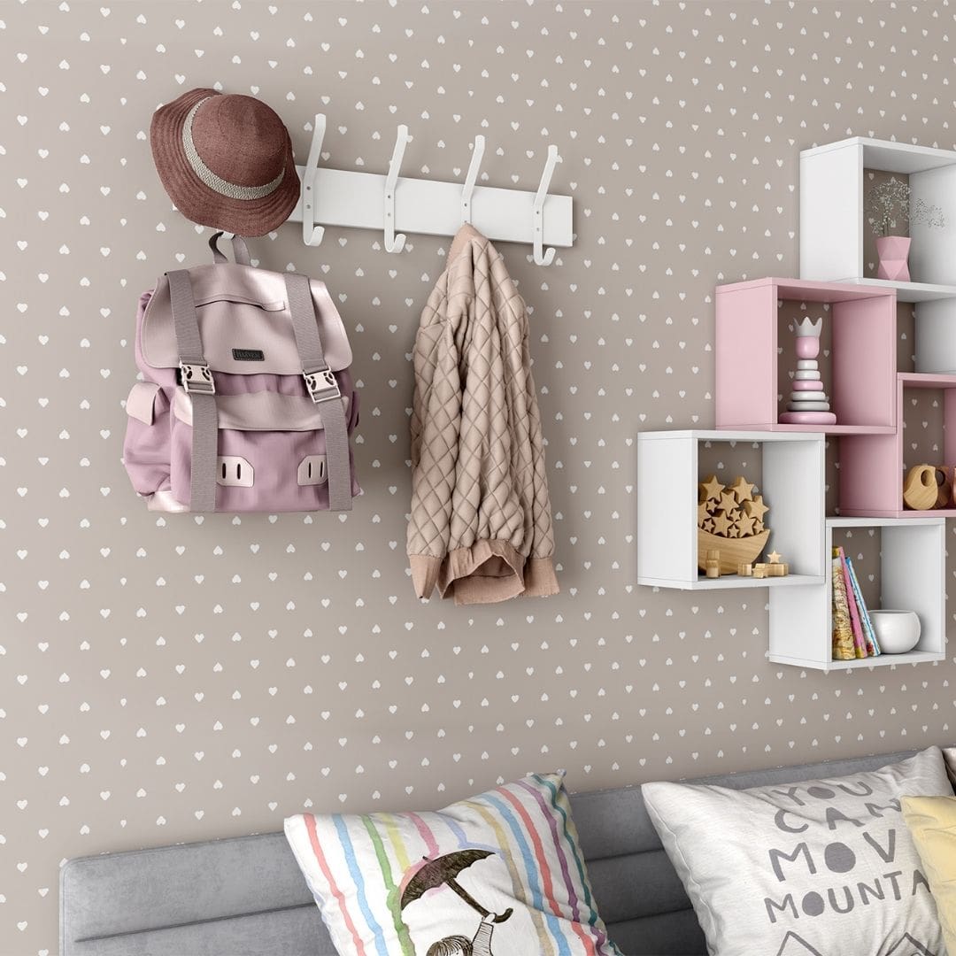 Cabideiro de Madeira Simples Com 3 Ganchos - Prat-K - Imagem 2