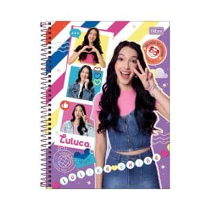 Caderno Universitário Luluca 1 Matéria 80 Folhas - Tilibra - Imagem 3