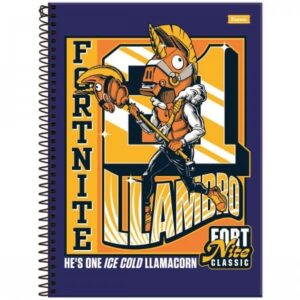 Caderno Universitário Fortnite 1 Matéria 80 Folhas - Foroni - Imagem 7