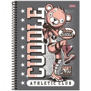 Caderno Universitário Fortnite 1 Matéria 80 Folhas - Foroni - Imagem 5