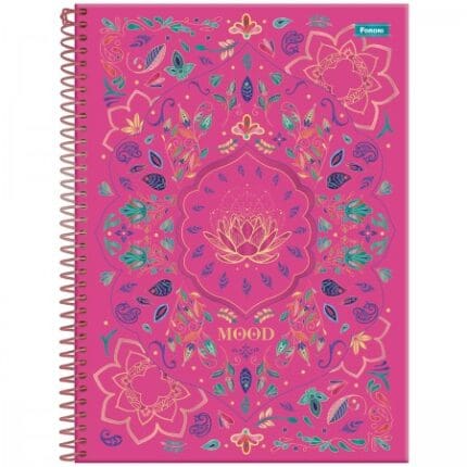 Caderno Universitário Mood 1 Matéria 80 Folhas - Foroni