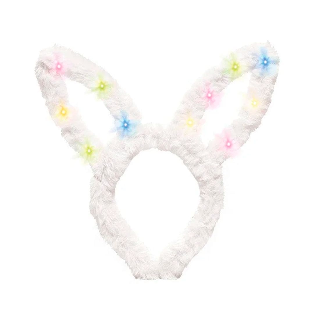 PRODUTOS - 2025-02-28T103424.697 Tiara de Coelho com LED Ref. Q21145 com 1 Unidade 16x26cm Sortido - Festa - Imagem 1