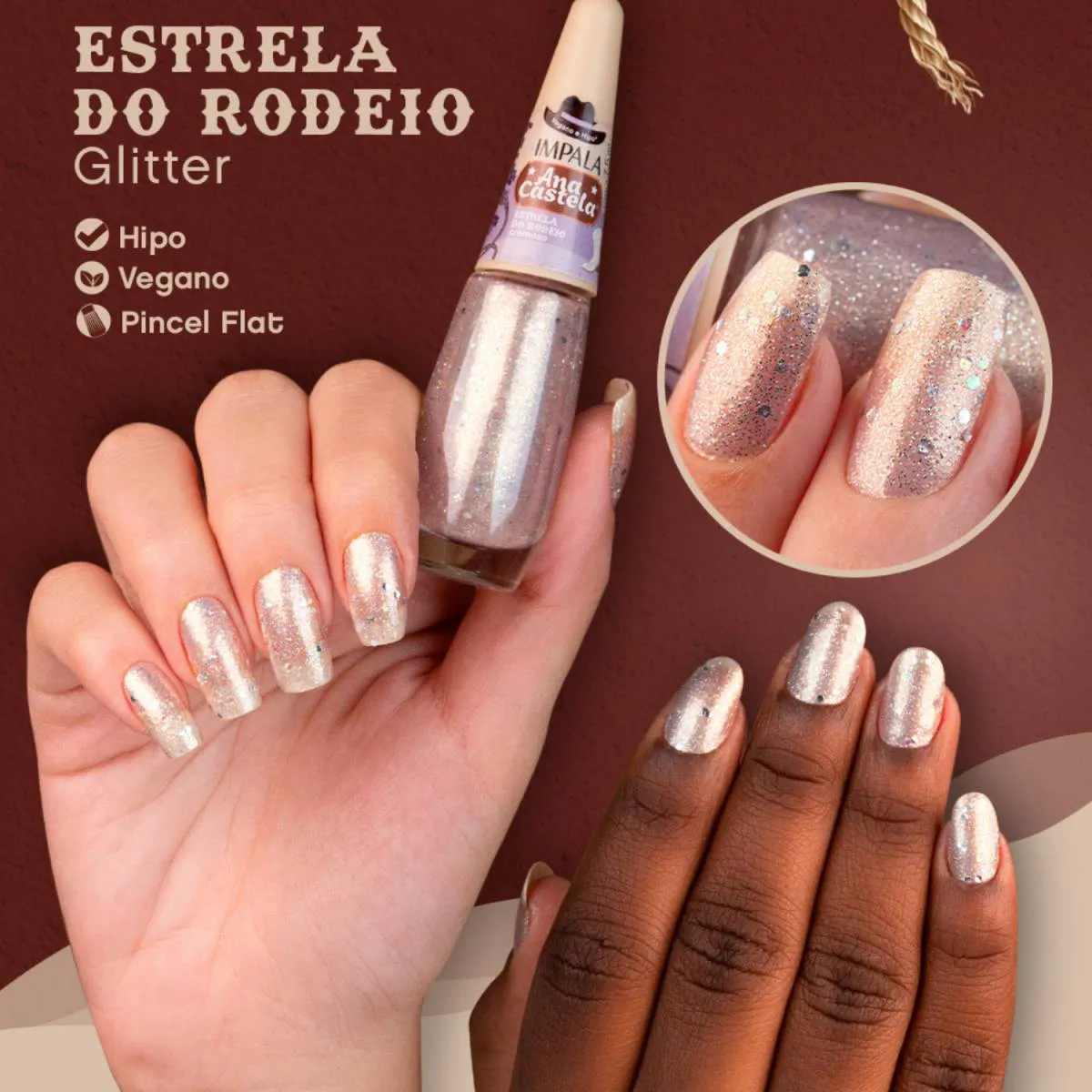 Esmalte Ana Castela 7,5ml 1 Unidade - Impala - Imagem 11