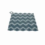 Descanso de Panela de Silicone Quadrado com Relevo 16x16cm