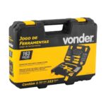 Maleta com Jogo de Ferramentas 163 Peças - Vonder