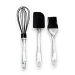 Kit Cozinha de Silicone com Espátula, Pincel e Fouet - Eco's Houseware