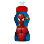Garrafa Infantil Squeeze Sleeve Homem-Aranha Sortido 250ml - Plasduran