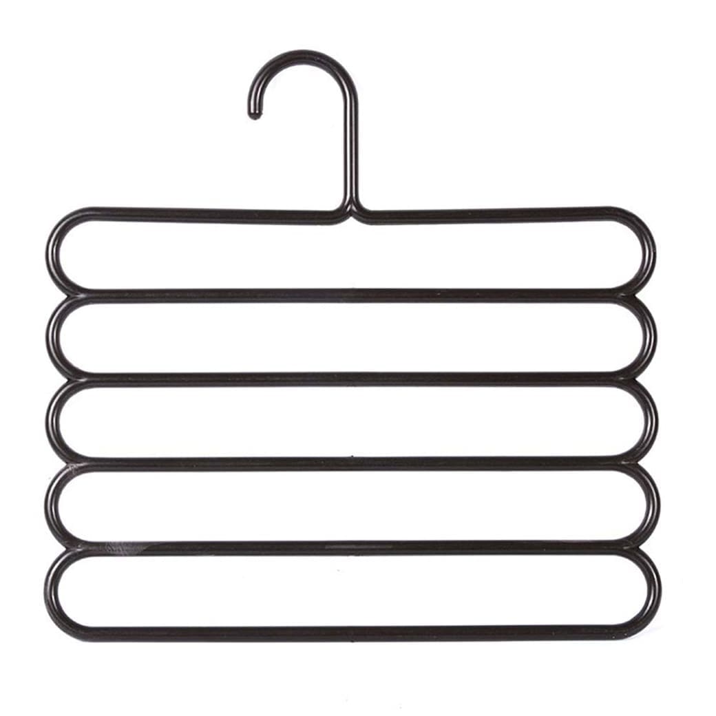 Cabide de Plástico Organizador de Toalhas e Calças 22x30cm Sortido - Top House - Imagem 1