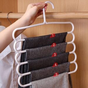 Cabide de Plástico Organizador de Toalhas e Calças 22x30cm Sortido - Top House - Imagem 2