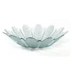 Centro de Mesa de Vidro Folhas Naturais - Vitazza