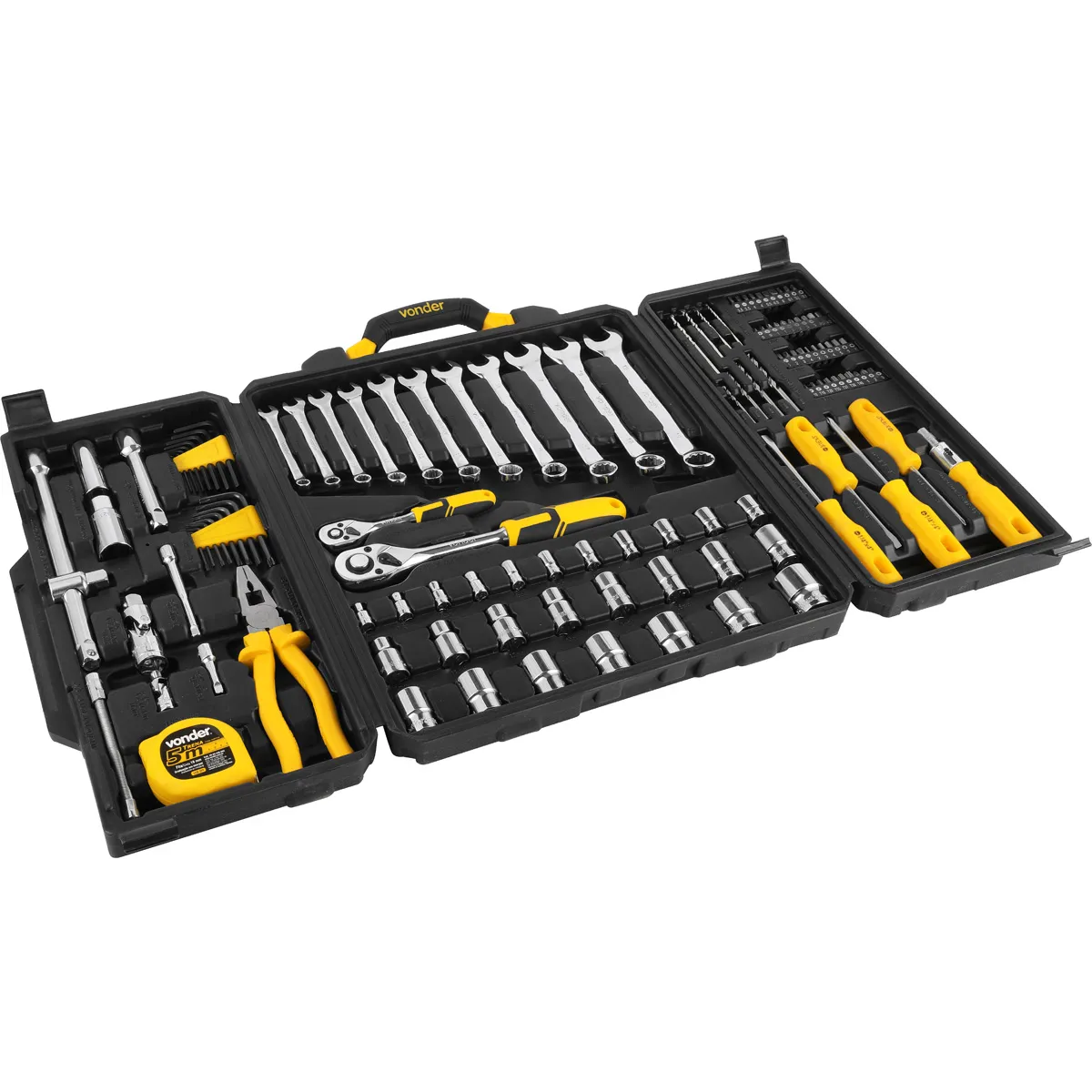 Maleta com Jogo de Ferramentas com 128 Peças - Vonder - Imagem 3