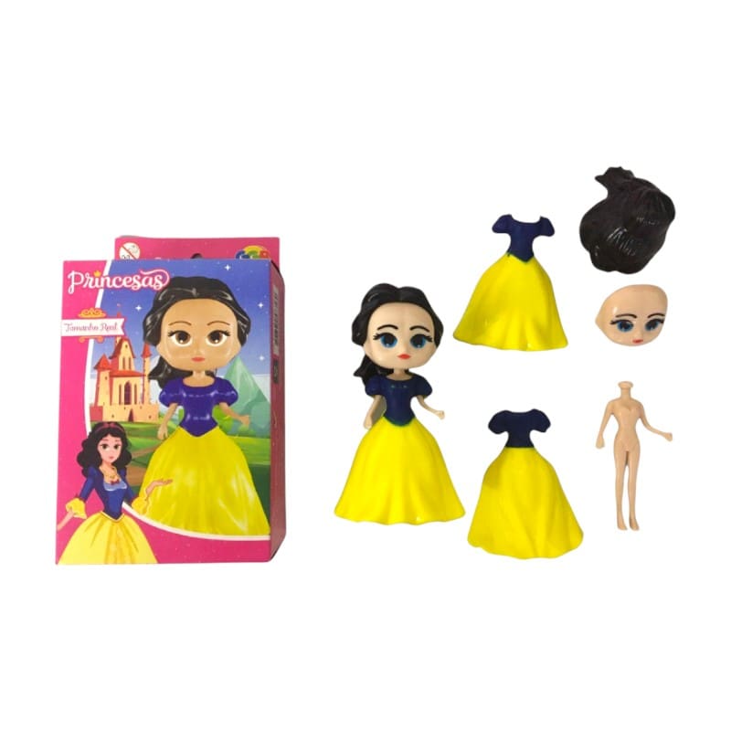 Boneca de Montar Colecionável Sortido Princesas  - GGB - Imagem 3