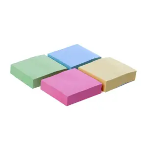 Bloco Post-It Cole e Anote com 4 Blocos 3,7x3,7cm de 100 Folhas - Rio Tijucas - Imagem 3