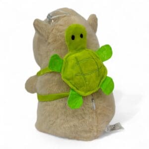 Brinquedo de Pelúcia 23cm Capivara Com Acessório - Imagem 2