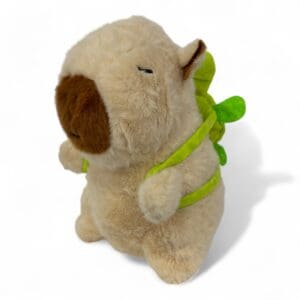 Brinquedo de Pelúcia 23cm Capivara Com Acessório - Imagem 8