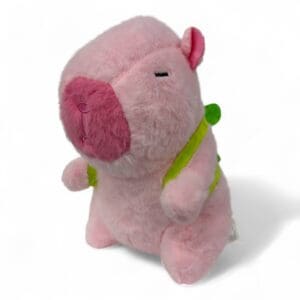 Brinquedo de Pelúcia 23cm Capivara Com Acessório - Imagem 7