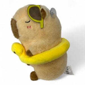 Brinquedo de Pelúcia 23cm Capivara Com Acessório - Imagem 10