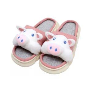 Pantufa de Poliéster Porquinho Sortido - Majestic Soft - Imagem 8