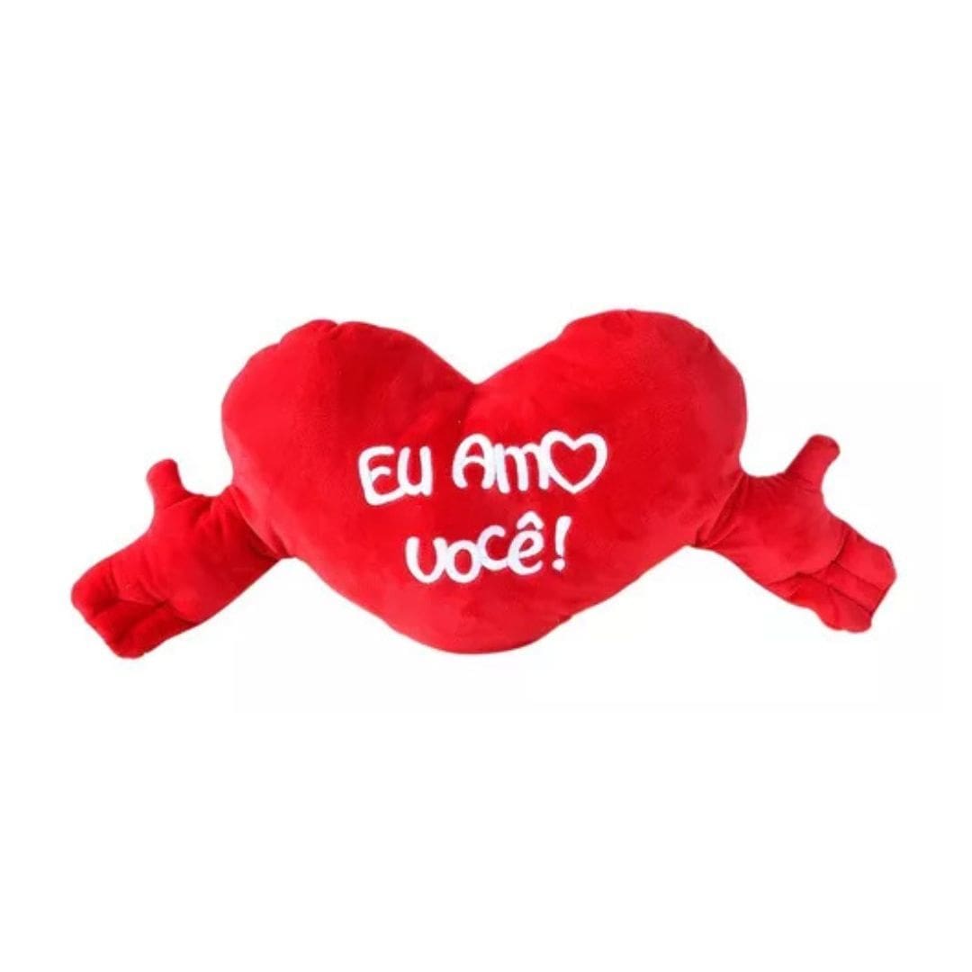 PRODUTOS - 2025-04-08T112632.313 Coração de Pelúcia Eu Amo Você com Enchimento de Poliéster - OT Toys - Imagem 1
