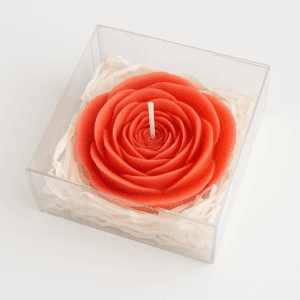 Vela Aromática com Formato de Rosa 8cm - Imagem 3