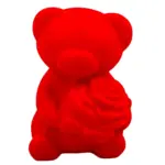 Enfeite Decorativo de LED em Formato de Urso de PVC Dia dos Namorados Sortido