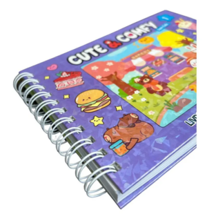 Livro para Colorir CUTY & COMFY Edição Extra Capa Dura Estilo Bobbie Goods Sortido - Imagem 6