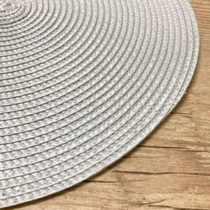 Lugar Americano Redondo 38x38cm de Plástico PP 1 Peça Sortida - AM Decorações e Presentes - Imagem 3