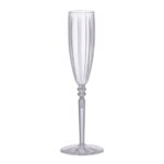 Taça para Champagne de Plástico 145ml LIV - Paramount