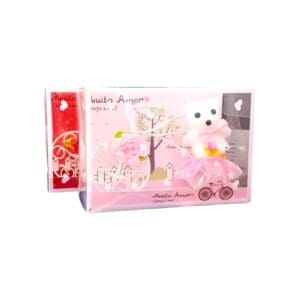 Enfeite Decorativo de Ursinho e Bike 1 Peça - FWB - Imagem 2