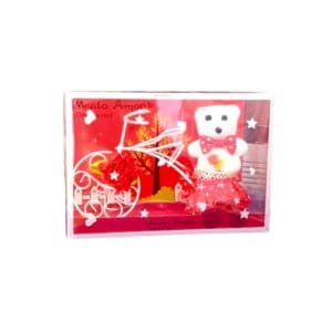 Enfeite Decorativo de Ursinho e Bike 1 Peça - FWB - Imagem 3