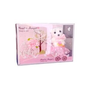 Enfeite Decorativo de Ursinho e Bike 1 Peça - FWB - Imagem 4