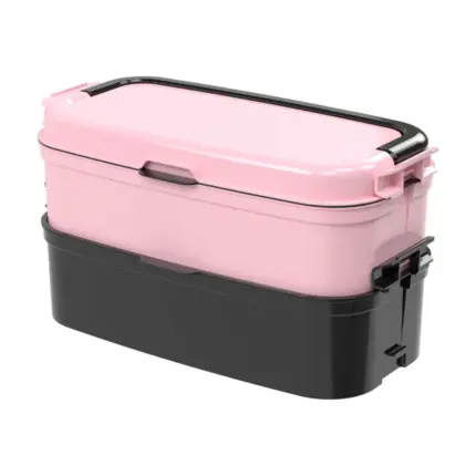 Marmita Fit com 4 Compartimentos e Alça 520ml Sortido - Plasútil