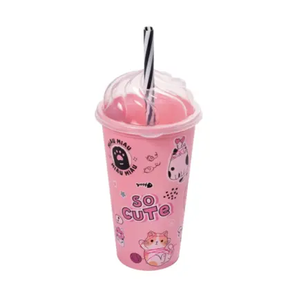 Copo Sundae 500ML Cat Lover Plasútil
