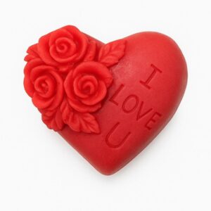 Enfeite Decorativo de LED em Formato de Coração de PVC Dia dos Namorados