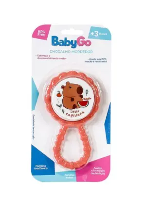 Chocalho Mordedor capivara-BabyGo