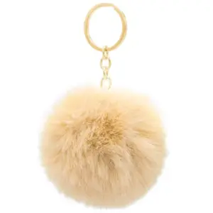 Chaveiro Pompom Poliéster-9CM