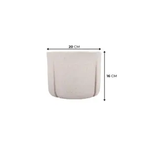 Vaso de Plástico Reciclado Karajá 16cm 4L - VASAP Design - Imagem 4
