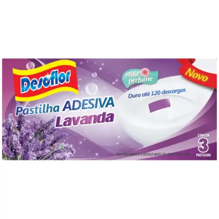 Pastilha Adesiva Lavanda-Desoflor