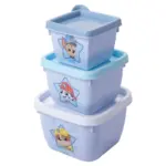 Conjunto com 3 Potes Conect Patrulha Canina - Plasútil