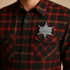 Enfeite Para Festa-Broche Sheriff - Imagem 2