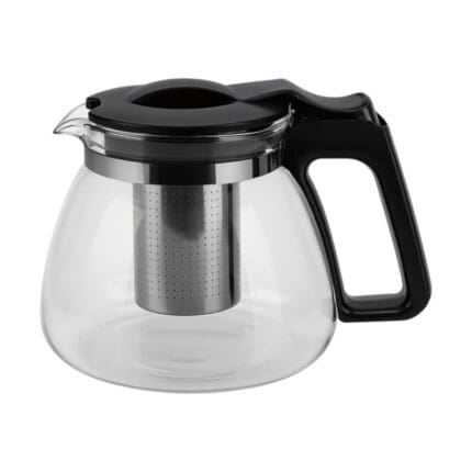 Chaleira de Vidro com Infusor de Aço Inox 900ml - Petrin