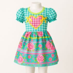 Vestido Caipira Sortido Infantil - Imagem 2