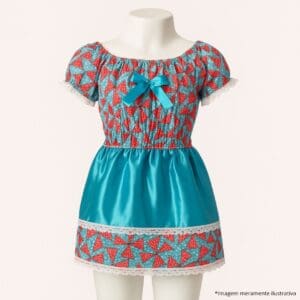 Vestido de Festa Junina Juliana Luxo sem Bermuda Sortido - Bella Festa - Imagem 6