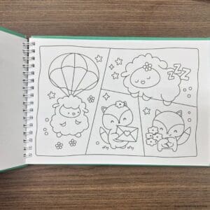 Livro para Colorir Capa Dura Fluffy Moments Sortido - Papercollor - Imagem 8