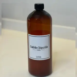 Recipiente de Plástico para Produtos de Limpeza com Tampa Vintage 1L 1 Unidade - Lyor - Imagem 5