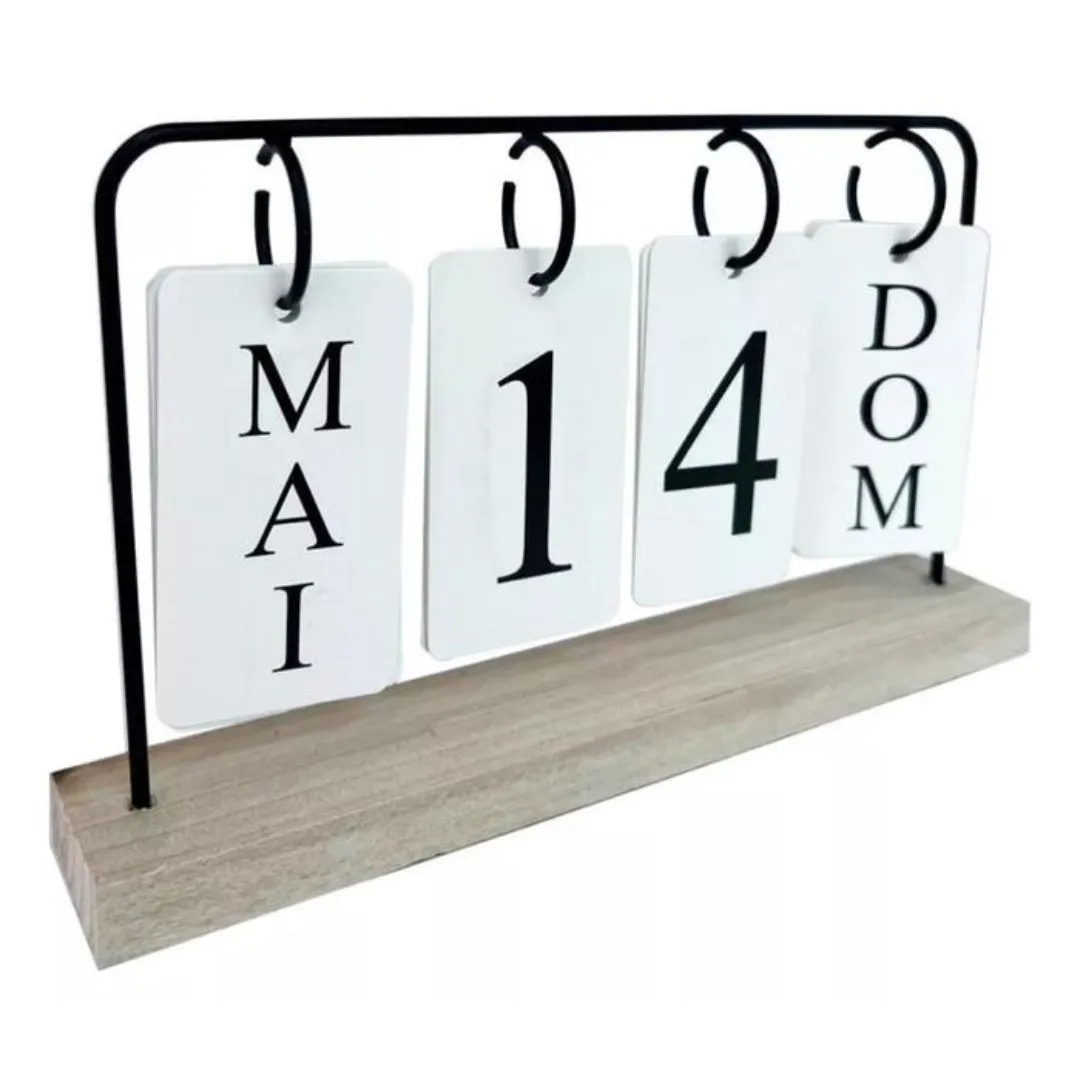 Calendário Decorativo - Imagem 1