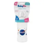 Copo com Bico Flexivel Tampa babyGo-330ML