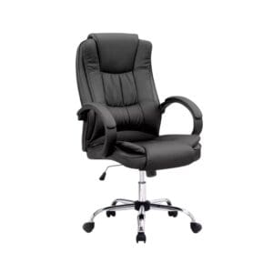 Cadeira de Escritório Melbourne Preta - FRATINI