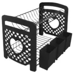 Escorredor de Louça Cuore com Laterais em Plástico e Porta Talheres - Stolf